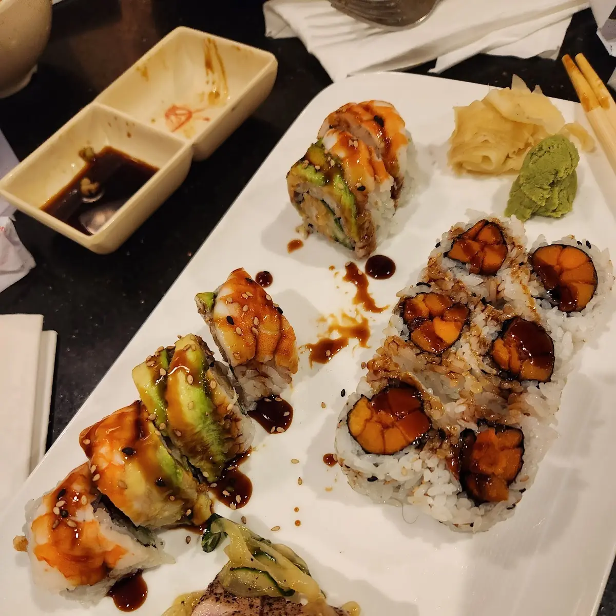 Tiger Roll and Sweet Potato Roll