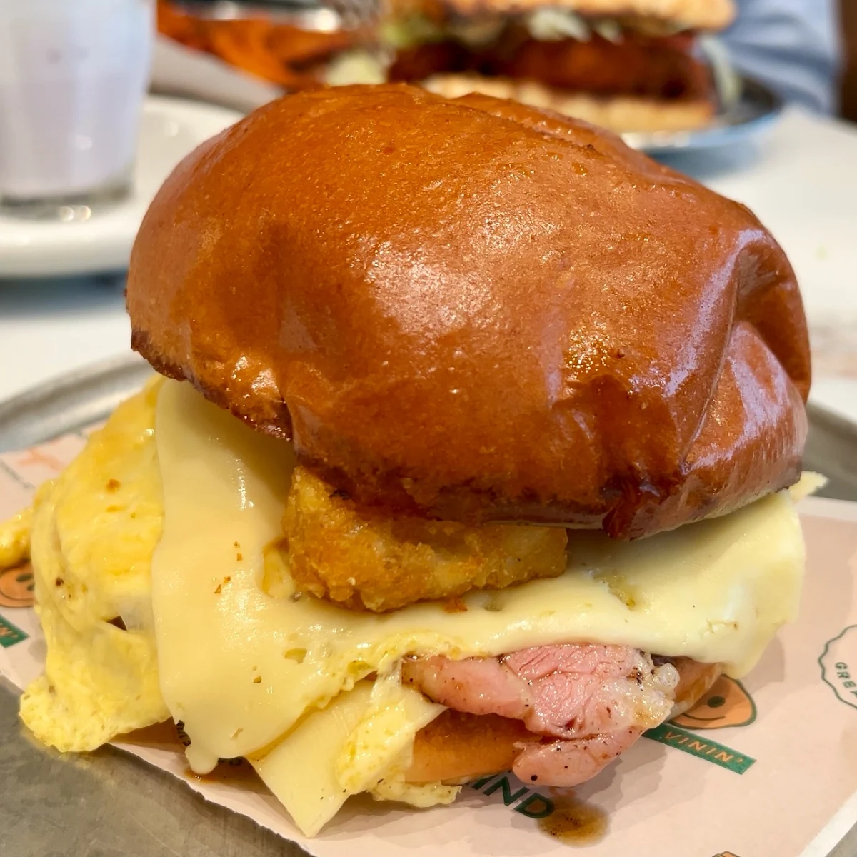 Brekky Burger, Wildflower Society - Blacktown