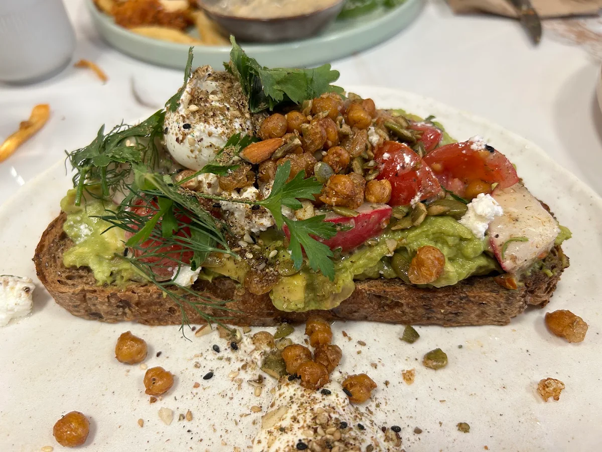 Smashed Avocado, Wildflower Society - Blacktown