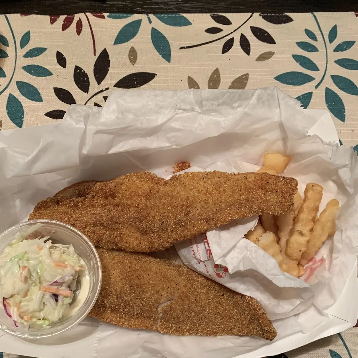Fried Catfish Dinner