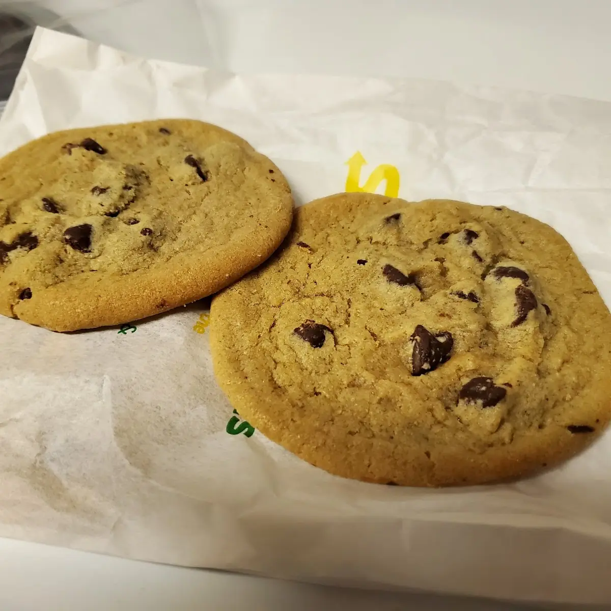 Subway Chocolate Chip Cookies
