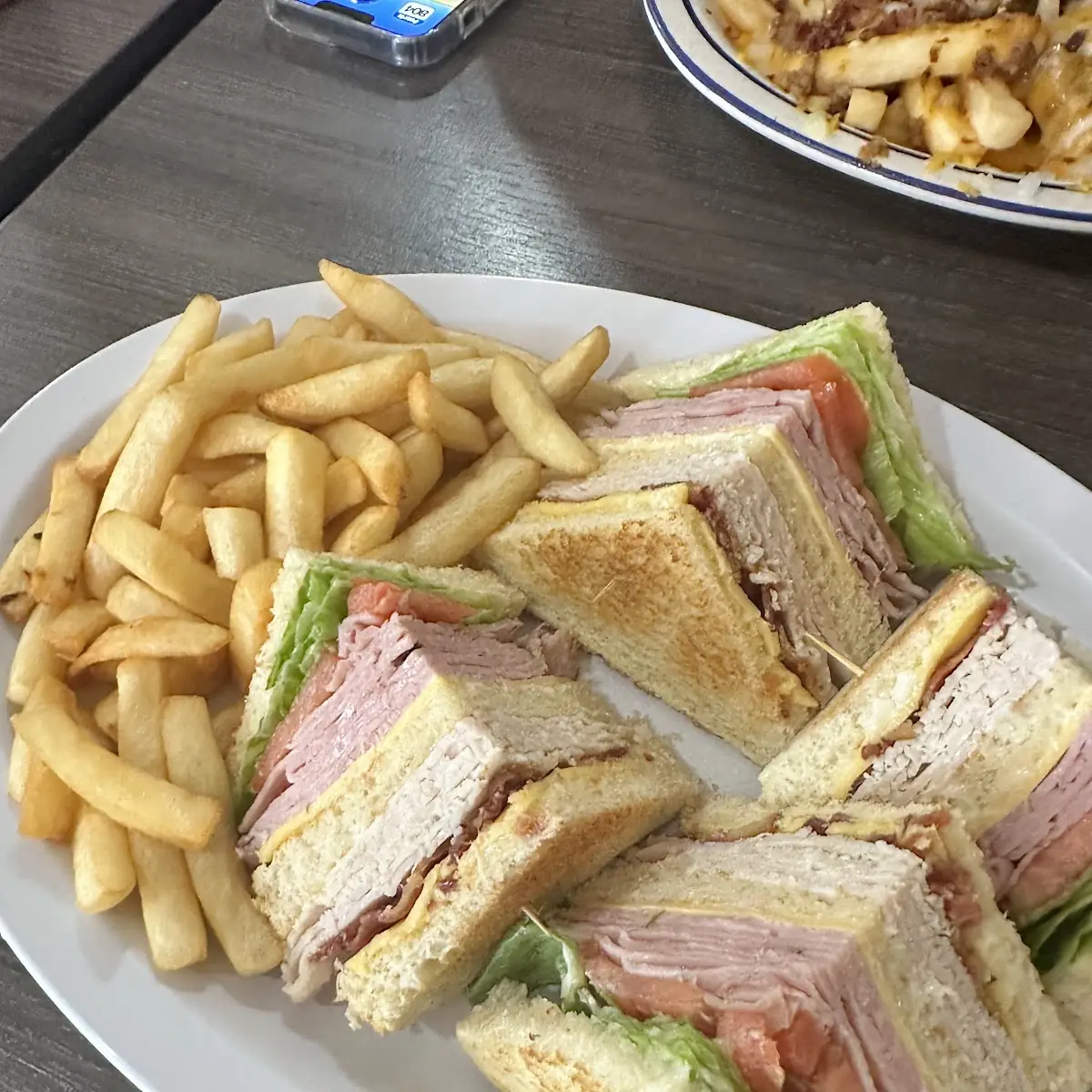 Turkey Club Sandwich Lunch