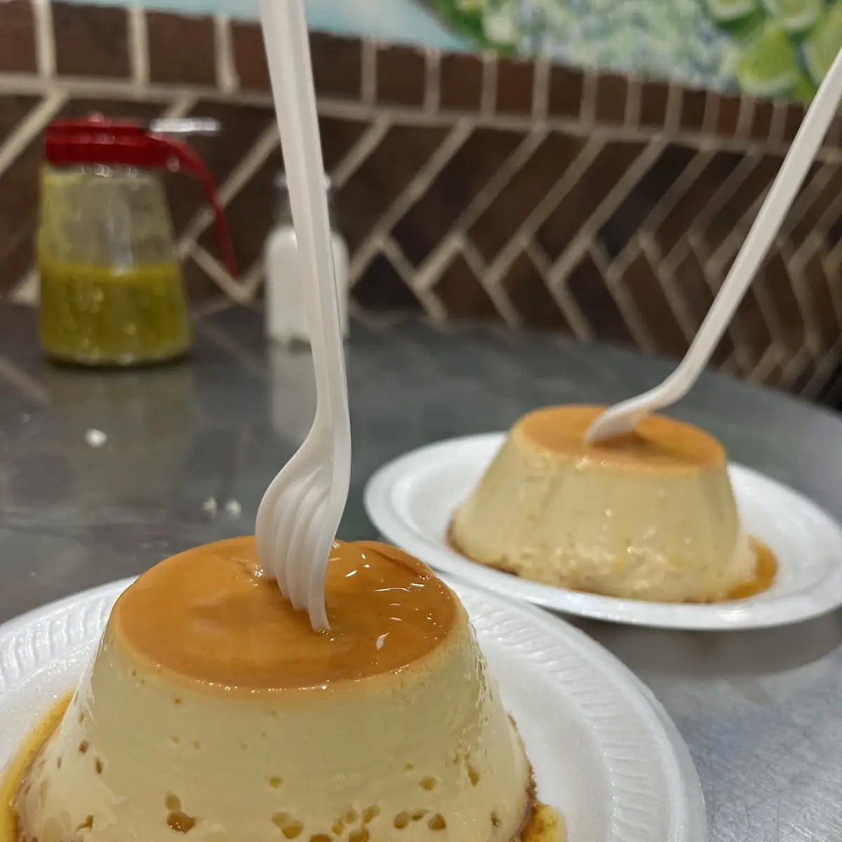 Flan Napolitano