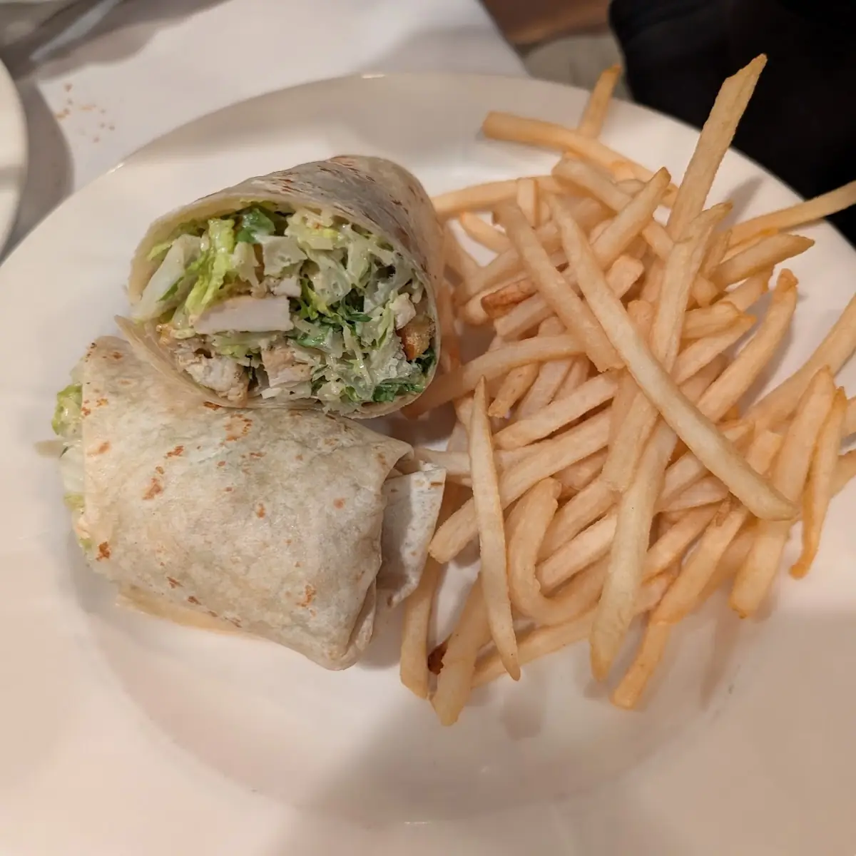 Chicken Caesar Salad Wrap