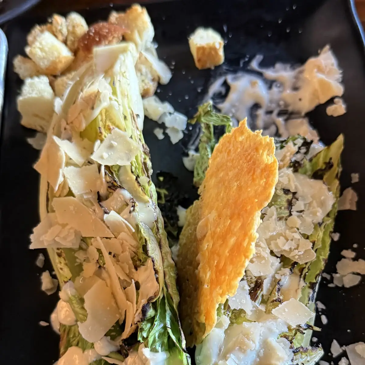 Grilled Caesar Salad