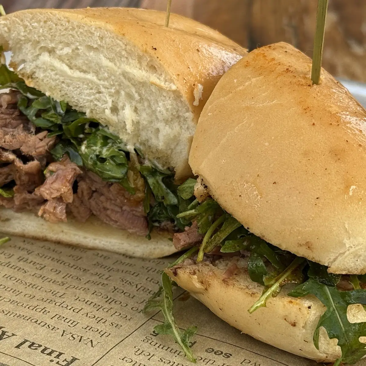 Smoked Brisket Sandwich