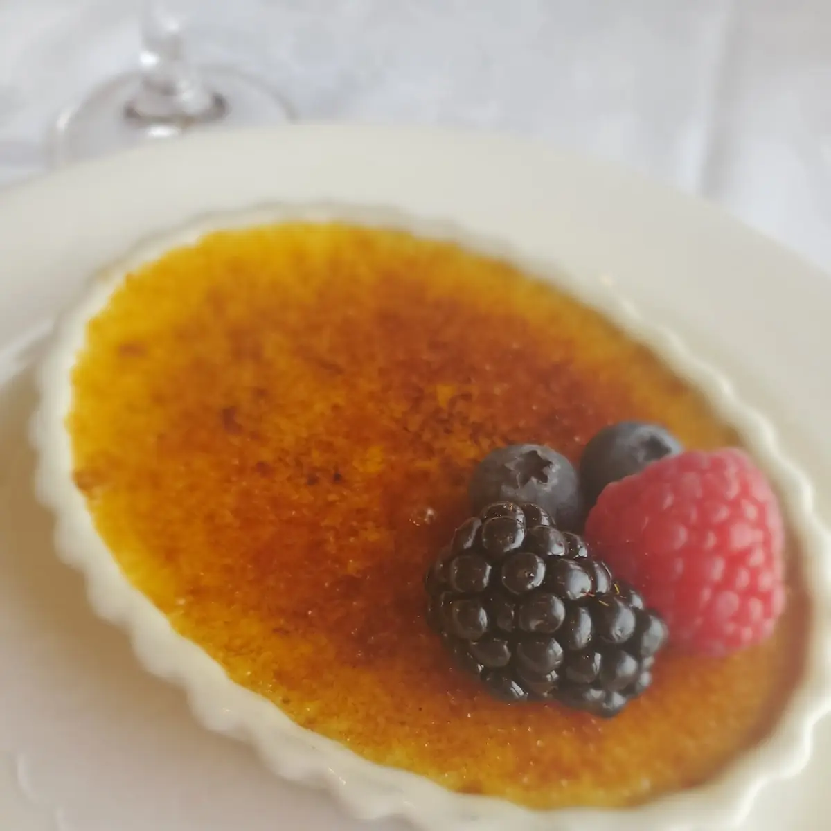 Chamomile Crème Brûlée