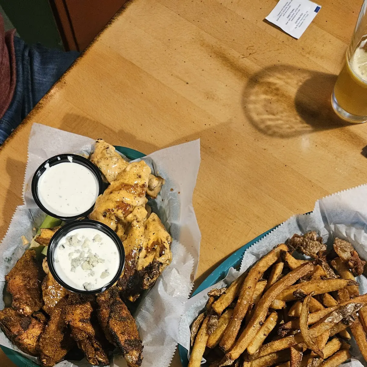 Buffalo Wings with Blue Cheese Dip