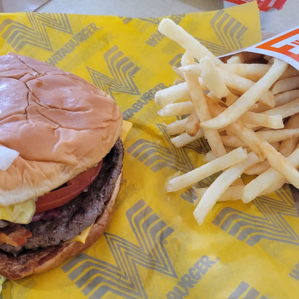 Bacon Cheeseburger Meal with Fries