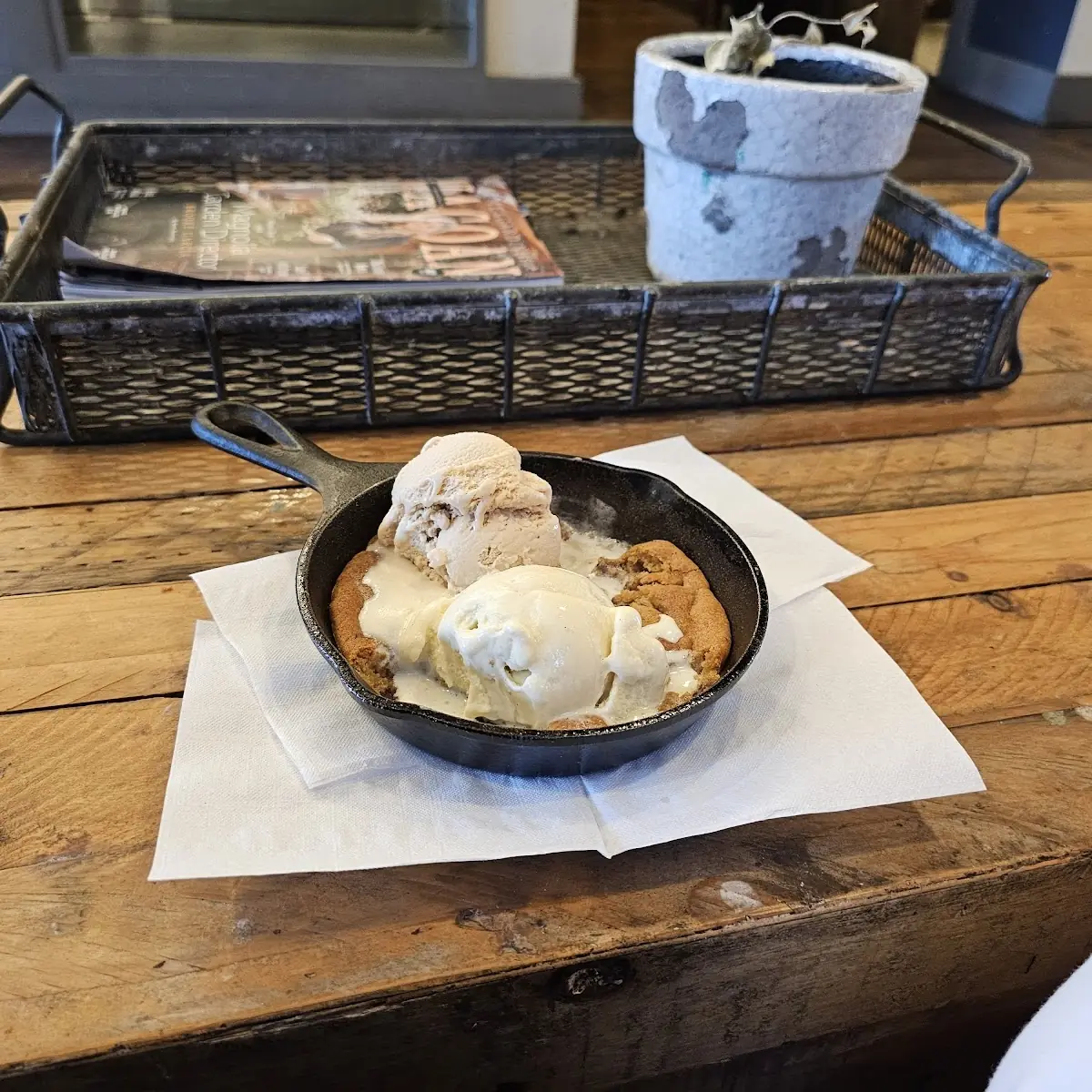 Chocolate Chip Cookie Skillet