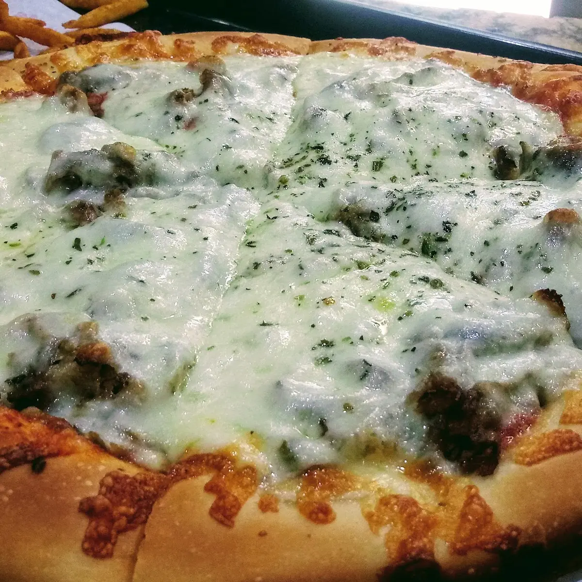 Philly Cheese Steak Pizza