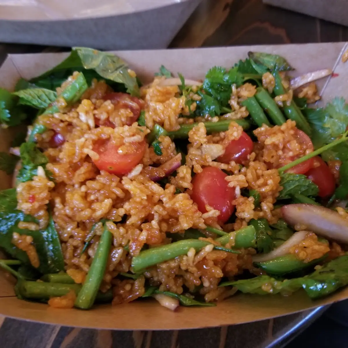 Crispy Rice Salad