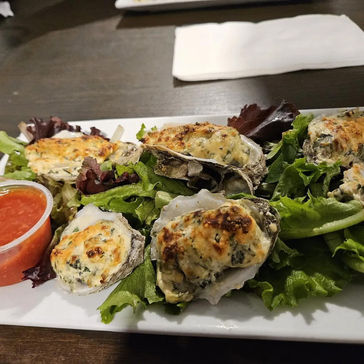 Oysters Rockefeller