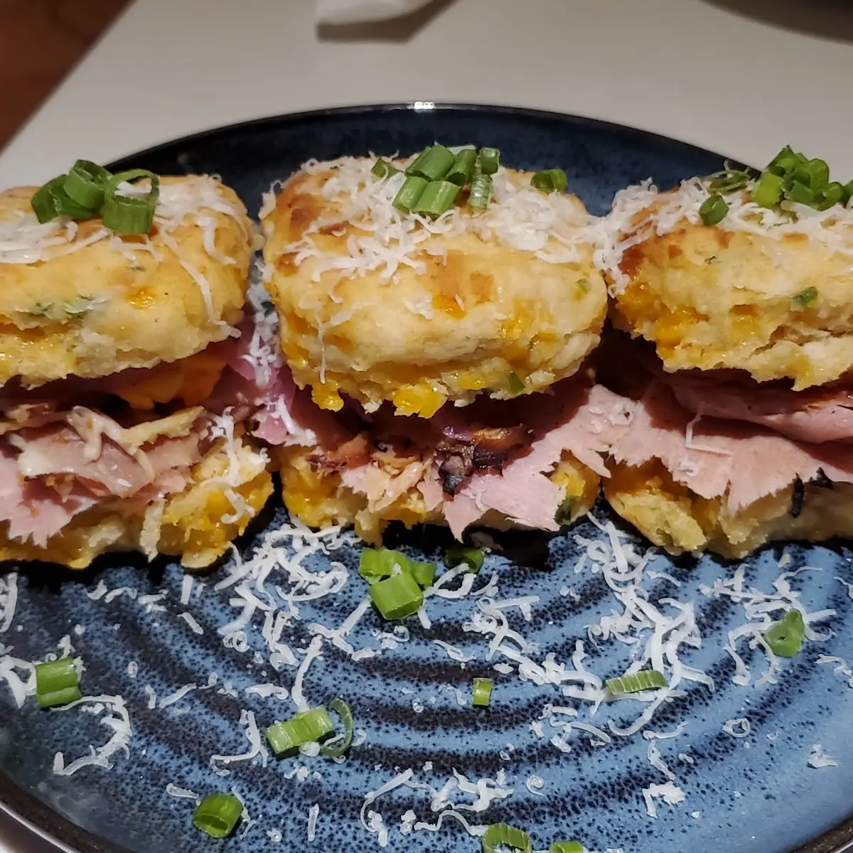 Ham & Pimento Cheese Biscuits