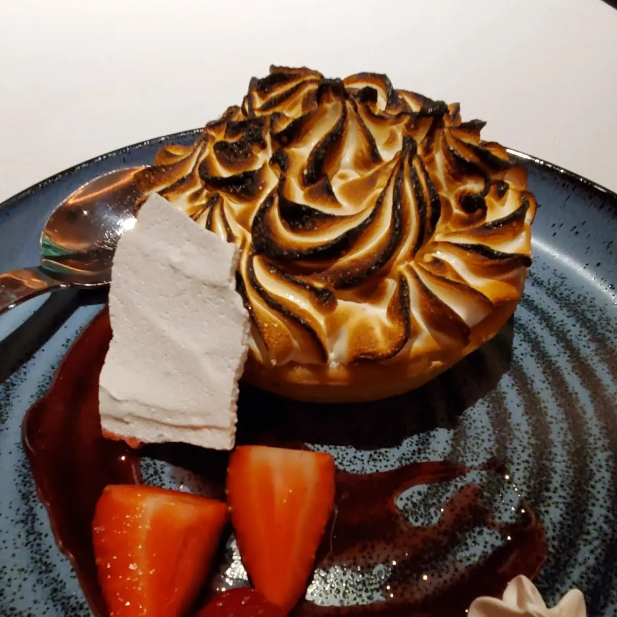 Key Lime Pie in a Tart Shell