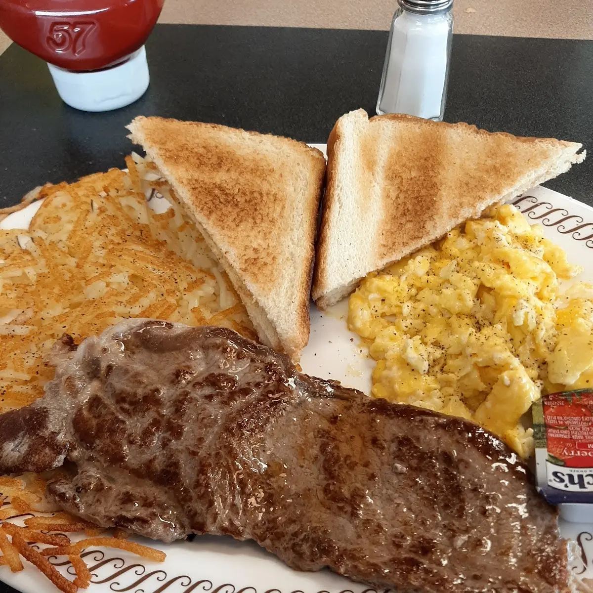 Steak Egg and Cheese