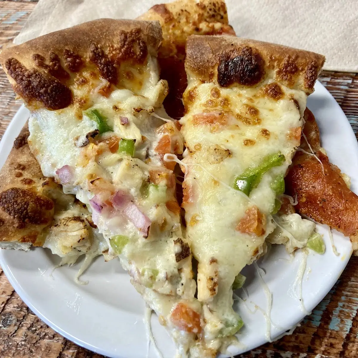 Chicken Bacon Ranch Pizza