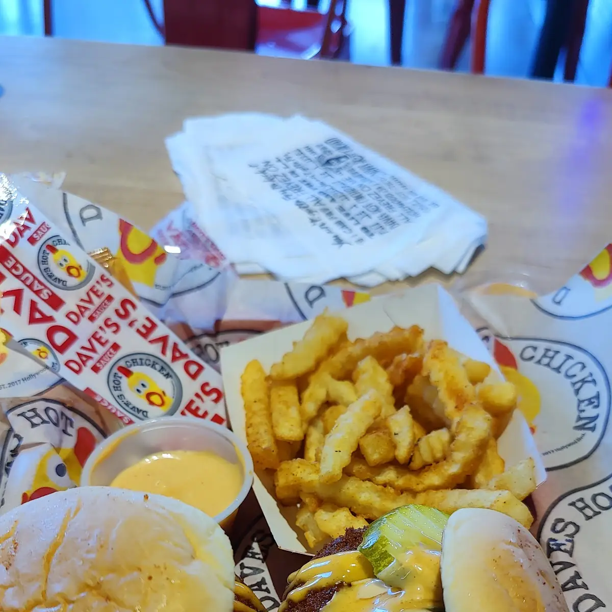 Chicken Tender Sliders with Fries