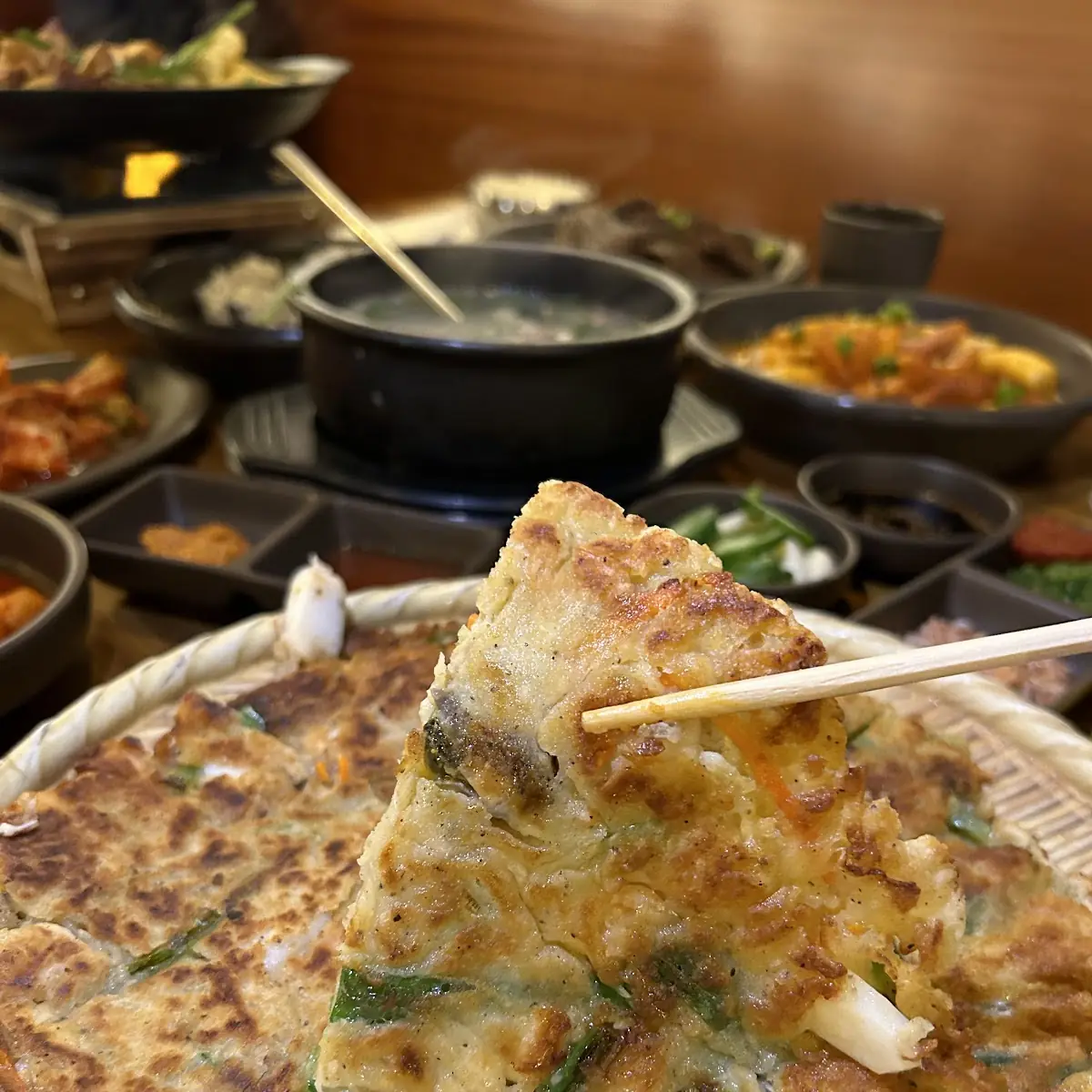 kimchi pancake 김치파전