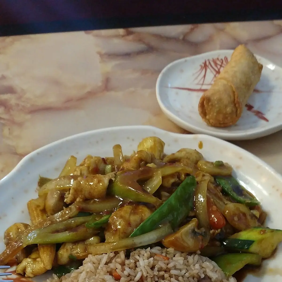 Chicken Chop Suey Combination