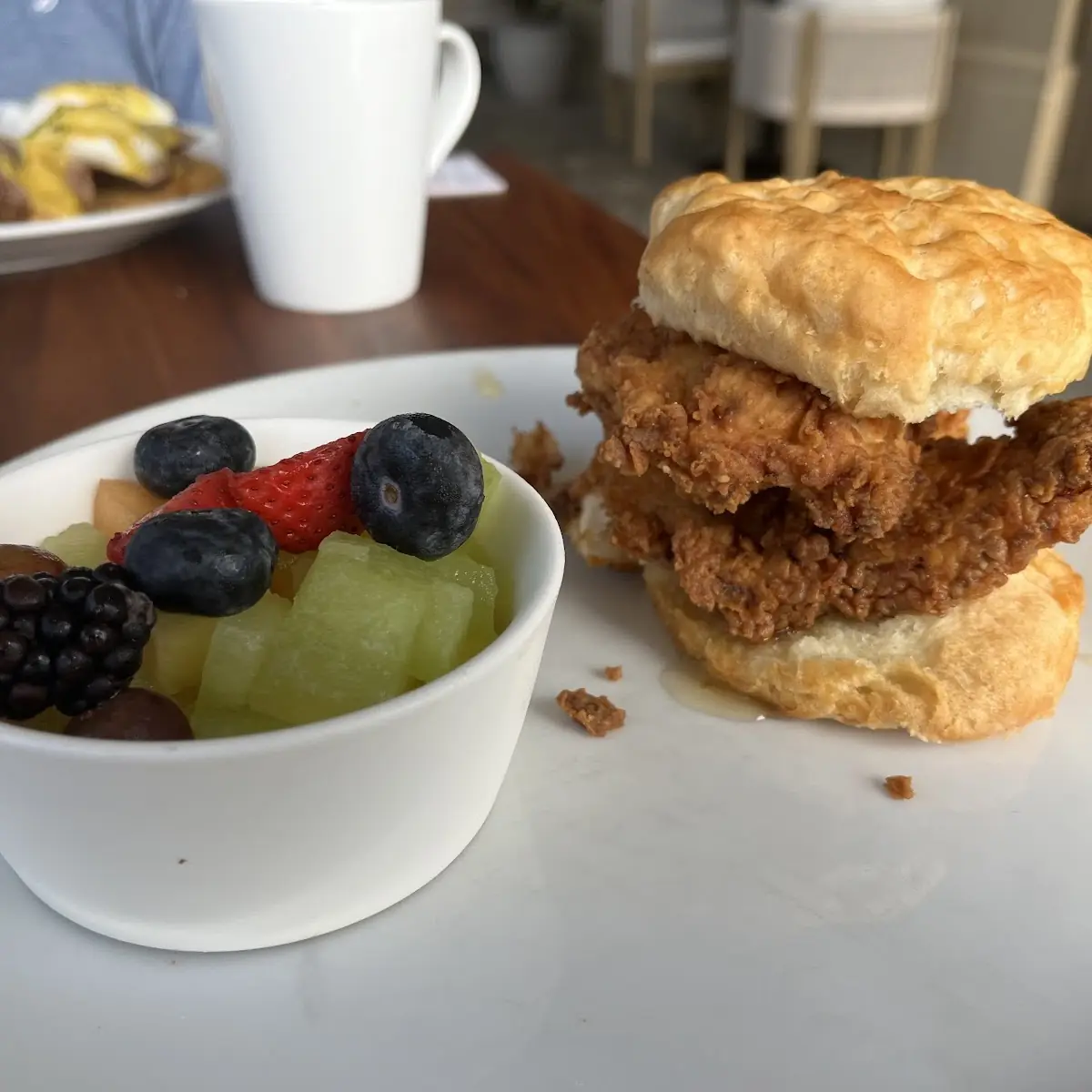 Fried Chicken Biscuit