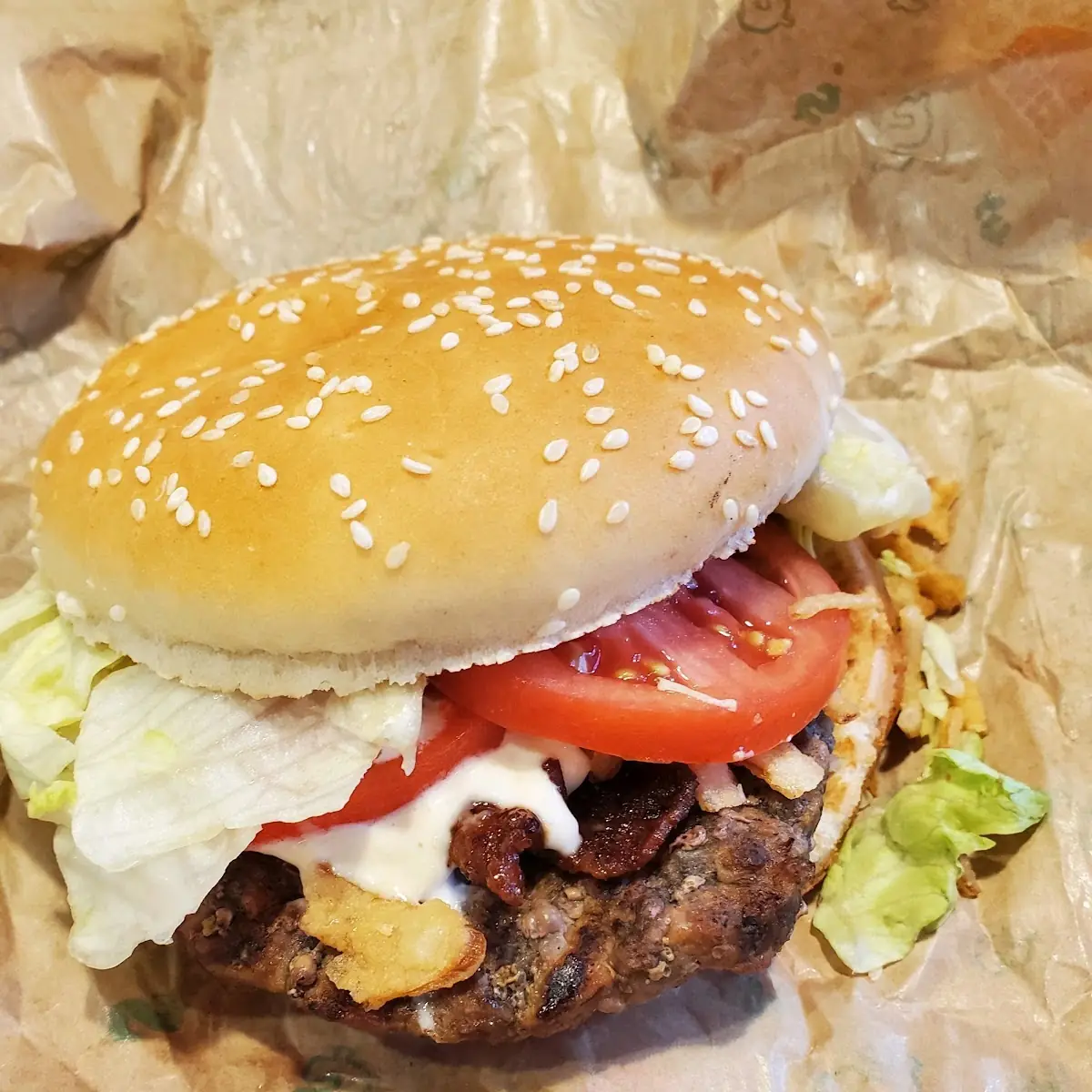 Candied Bacon Whopper