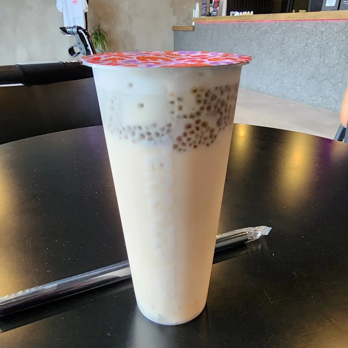 Concrete Rose Milk Tea
