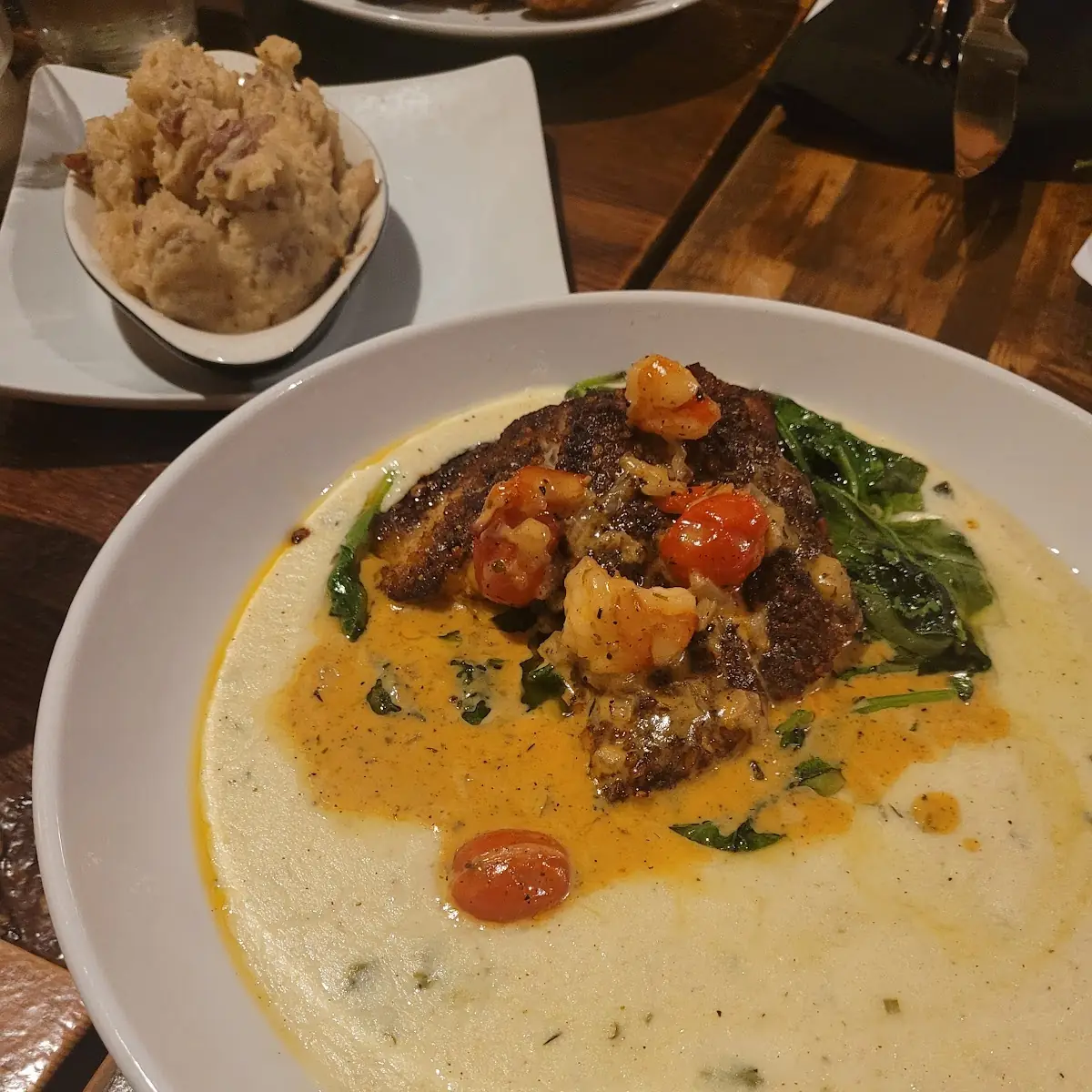 Poblano Cheese Grits