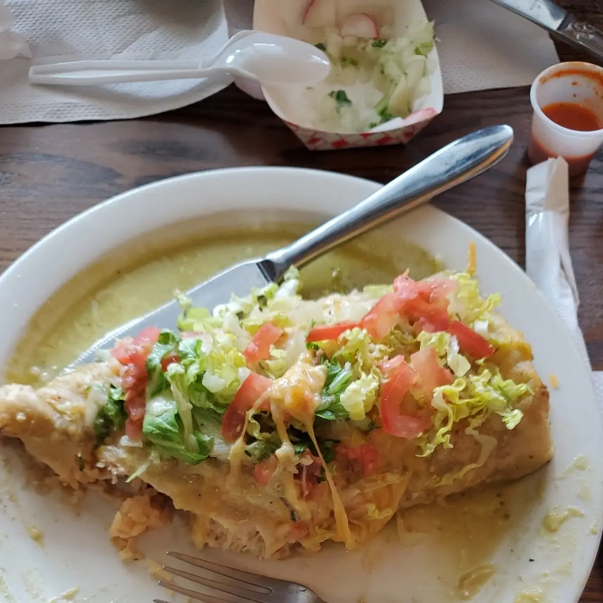 Chicken Smothered Burrito