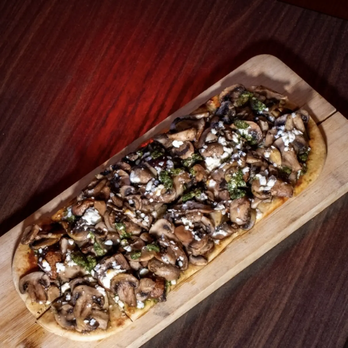 Wild Mushroom & Feta Flatbread