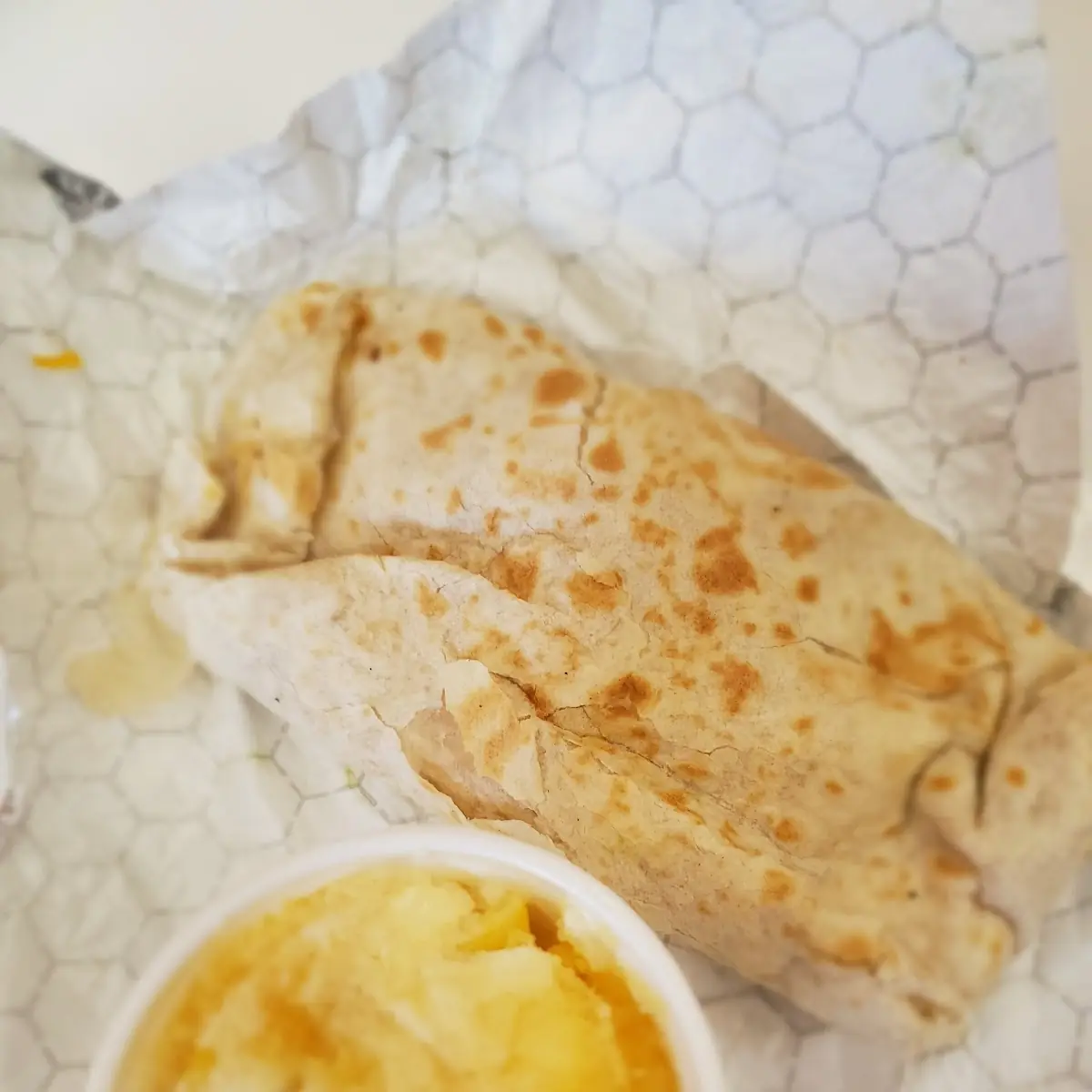 Elote and California Burrito