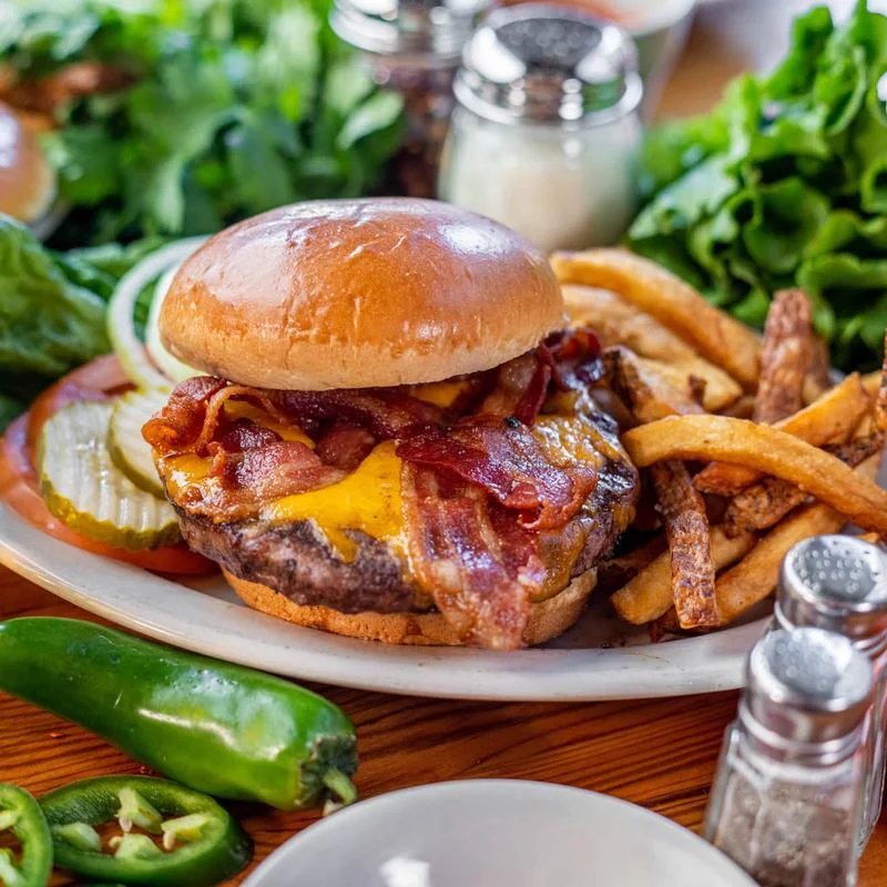Bacon-Cheddar Burger