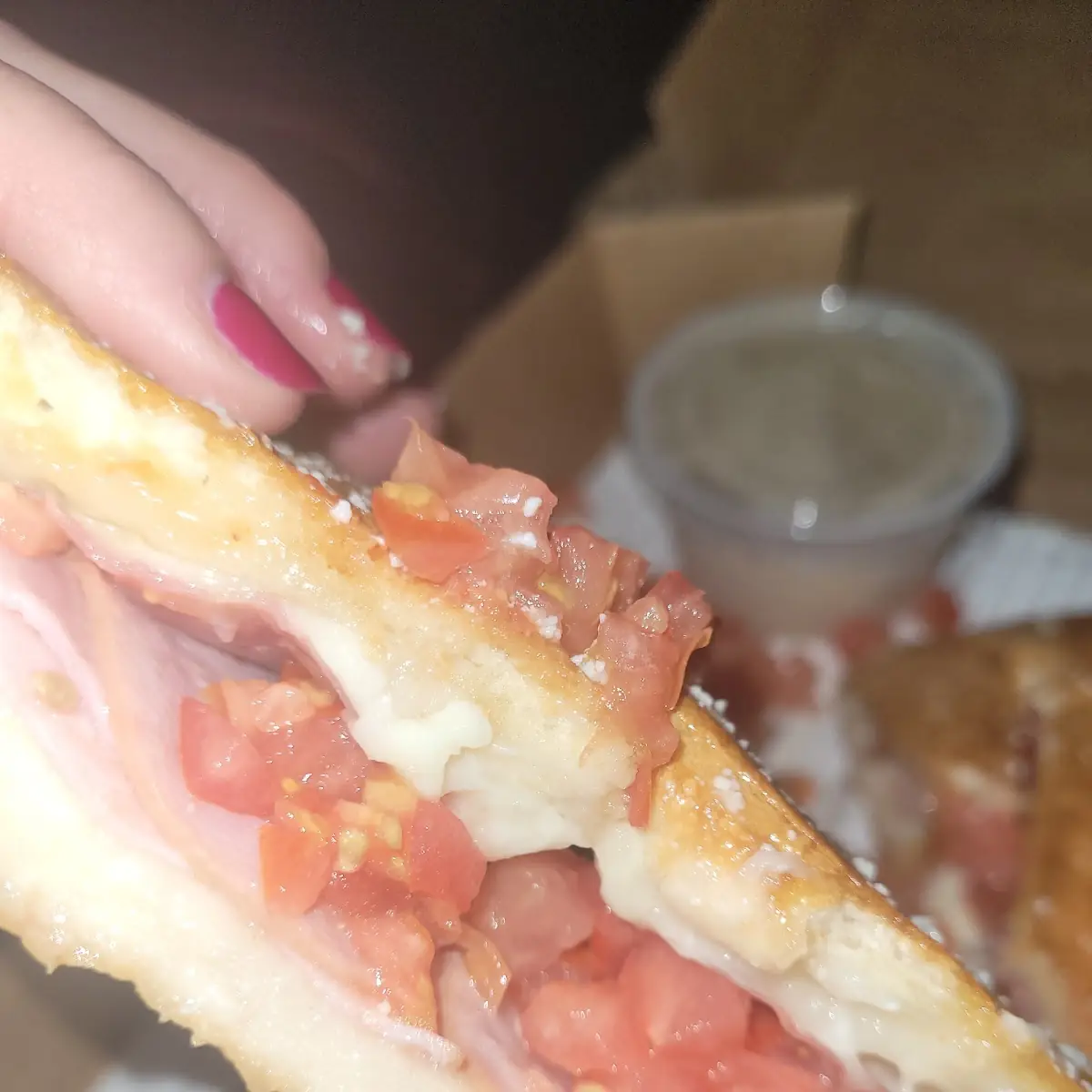 Ham & Cheese Deli Boat