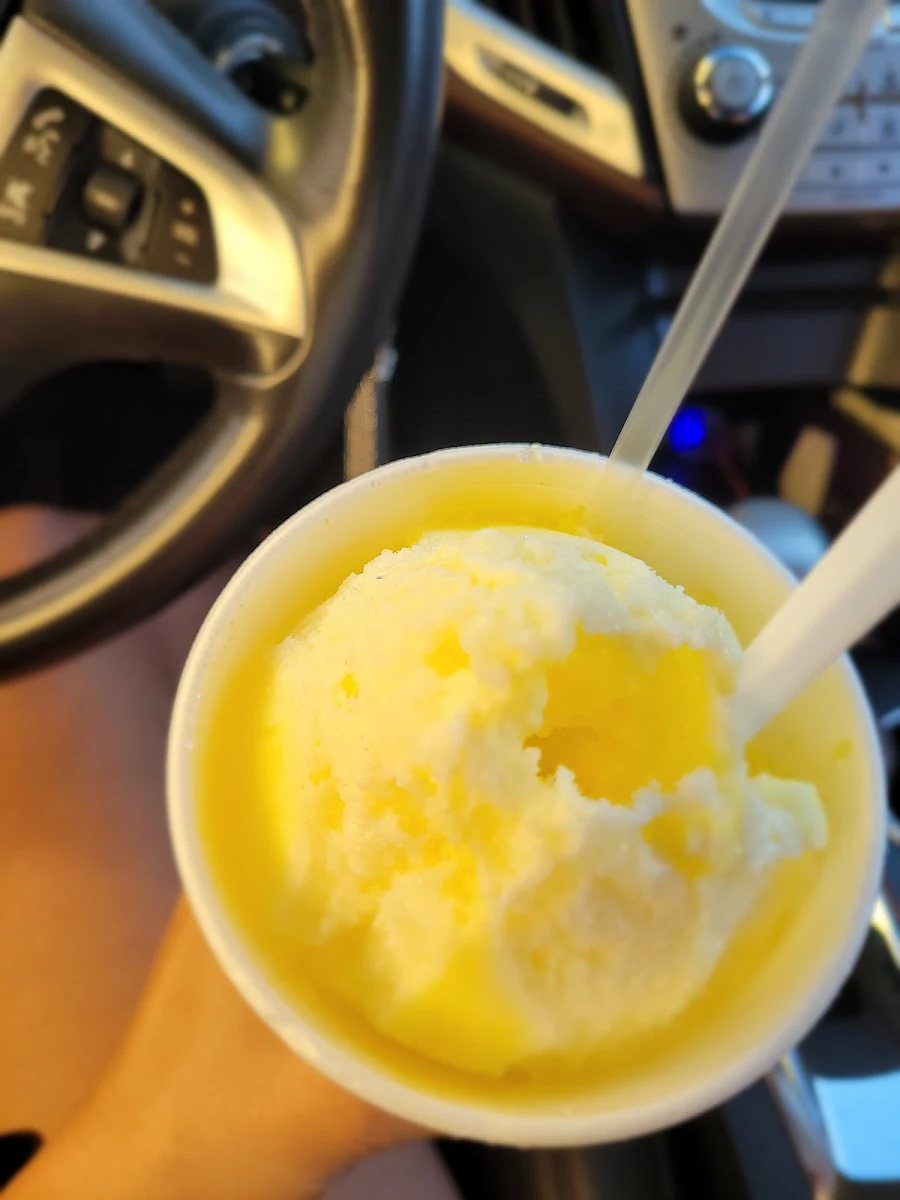 Cake Batter Snow Ball