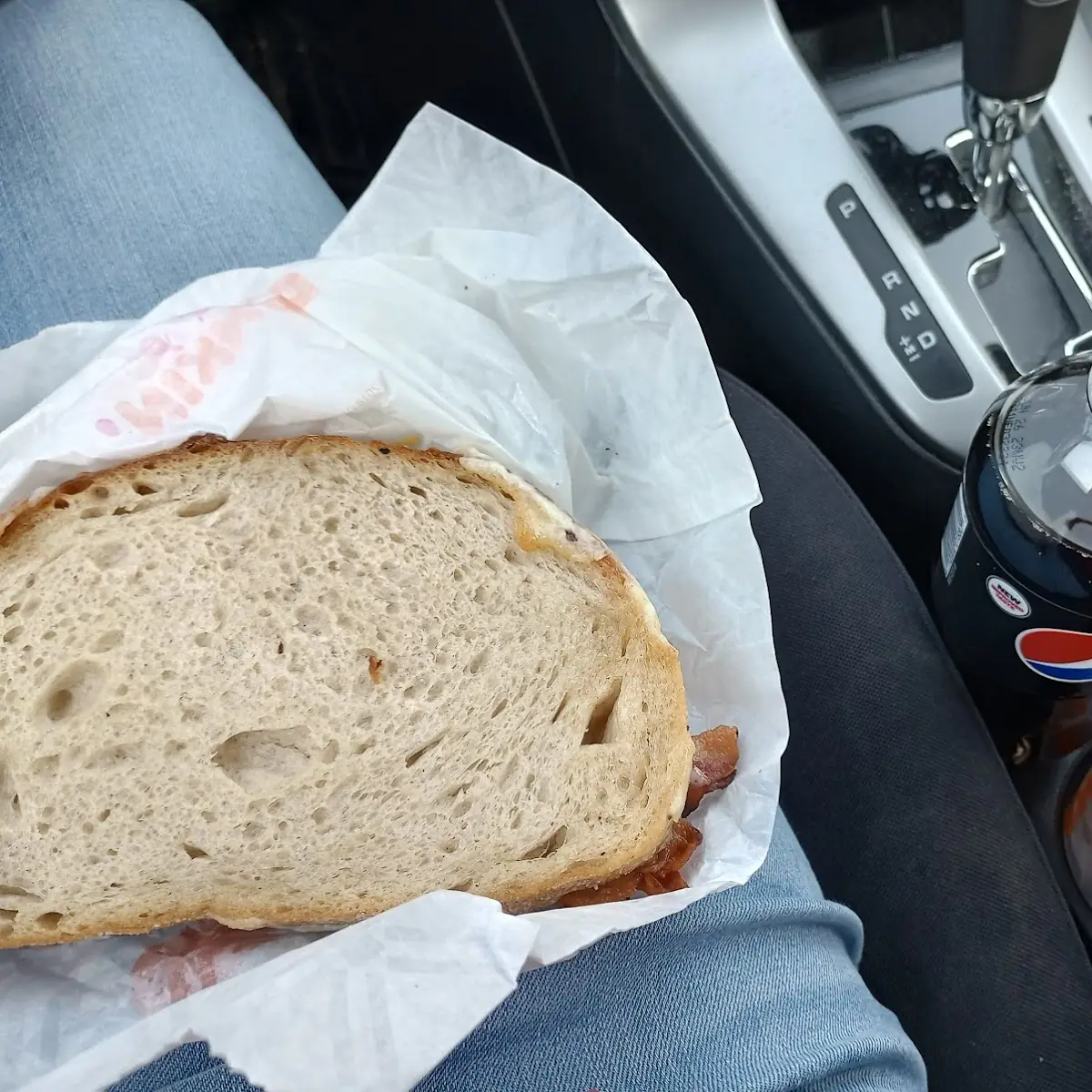 Grilled Cheese Sandwich Pepsi Zero and Water