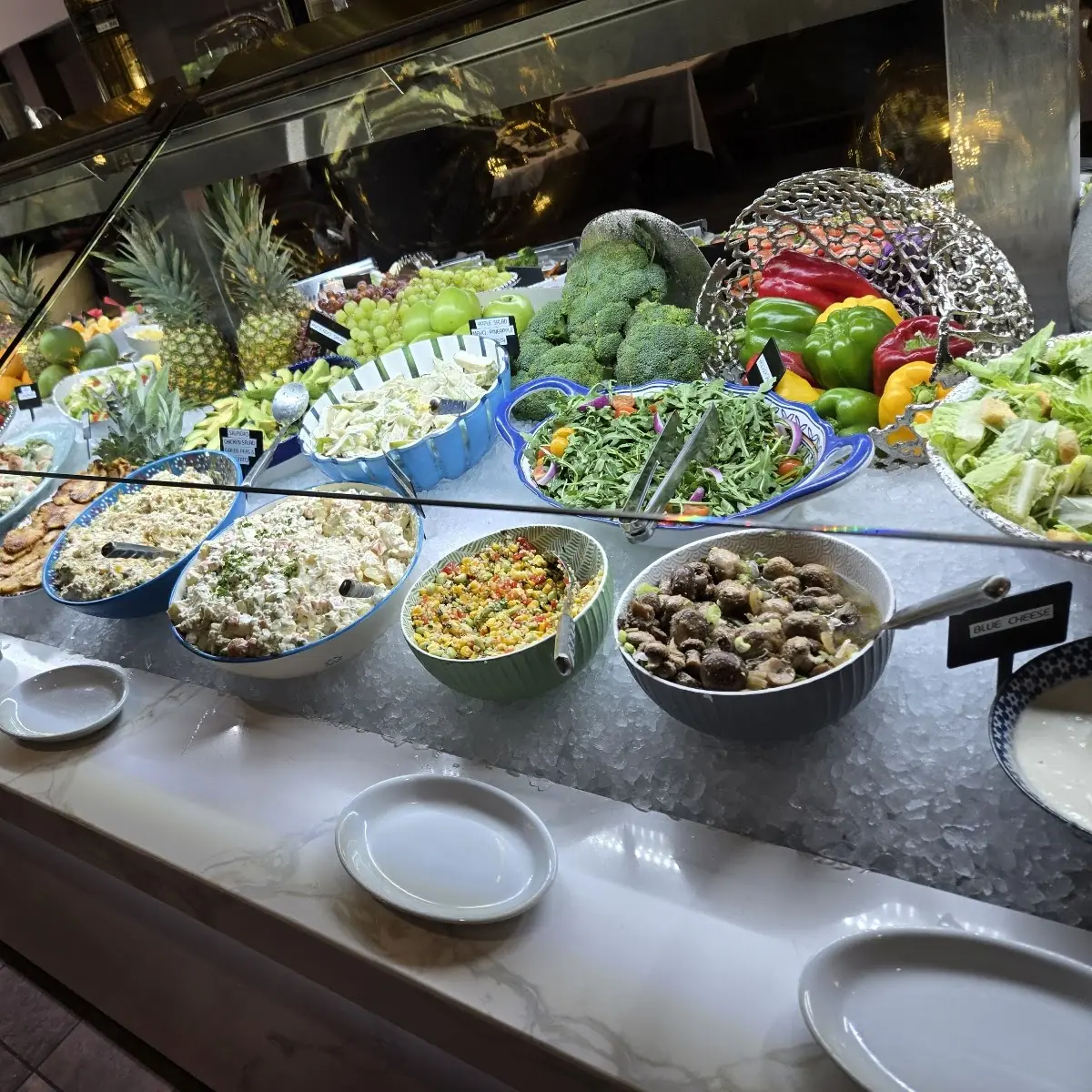 Fresh Salad Bar Selection