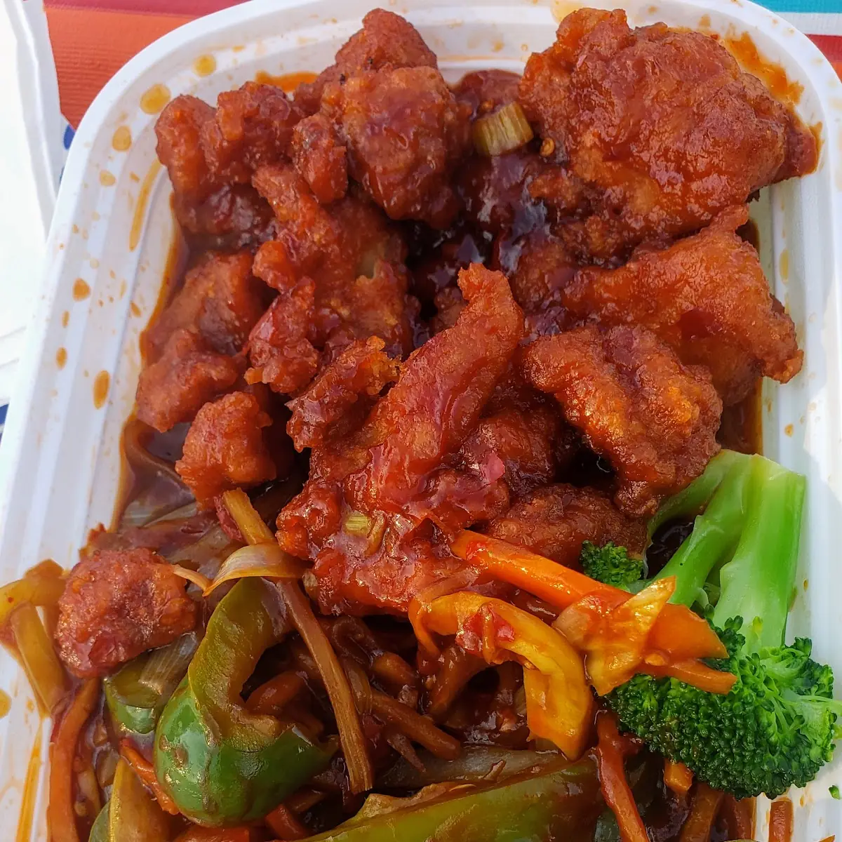Hunan Two Flavor Chicken & Beef