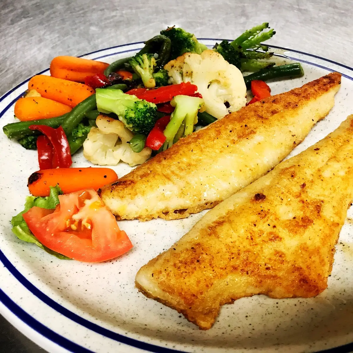 Herb Crusted Walleye