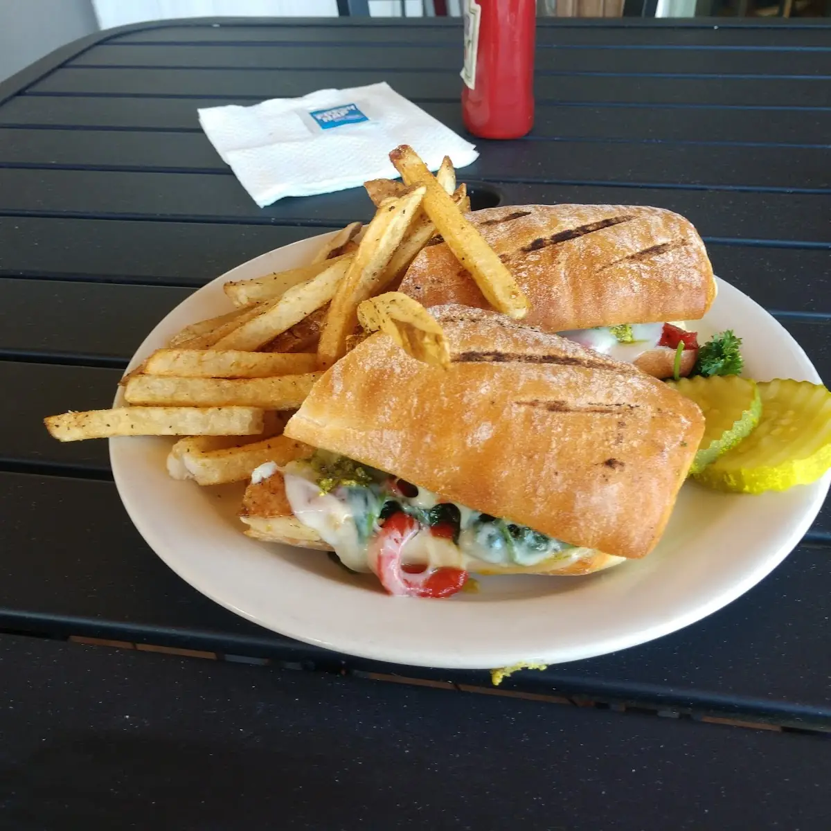 Grilled Pesto Chicken Sandwich