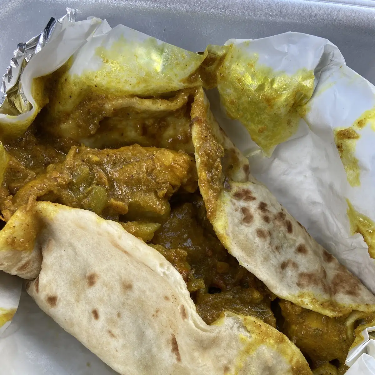 Dahl Puri Roti Skin Wrap