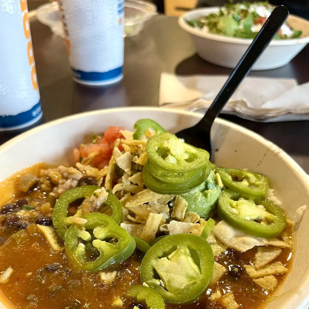 Loaded Tortilla Soup Vegan