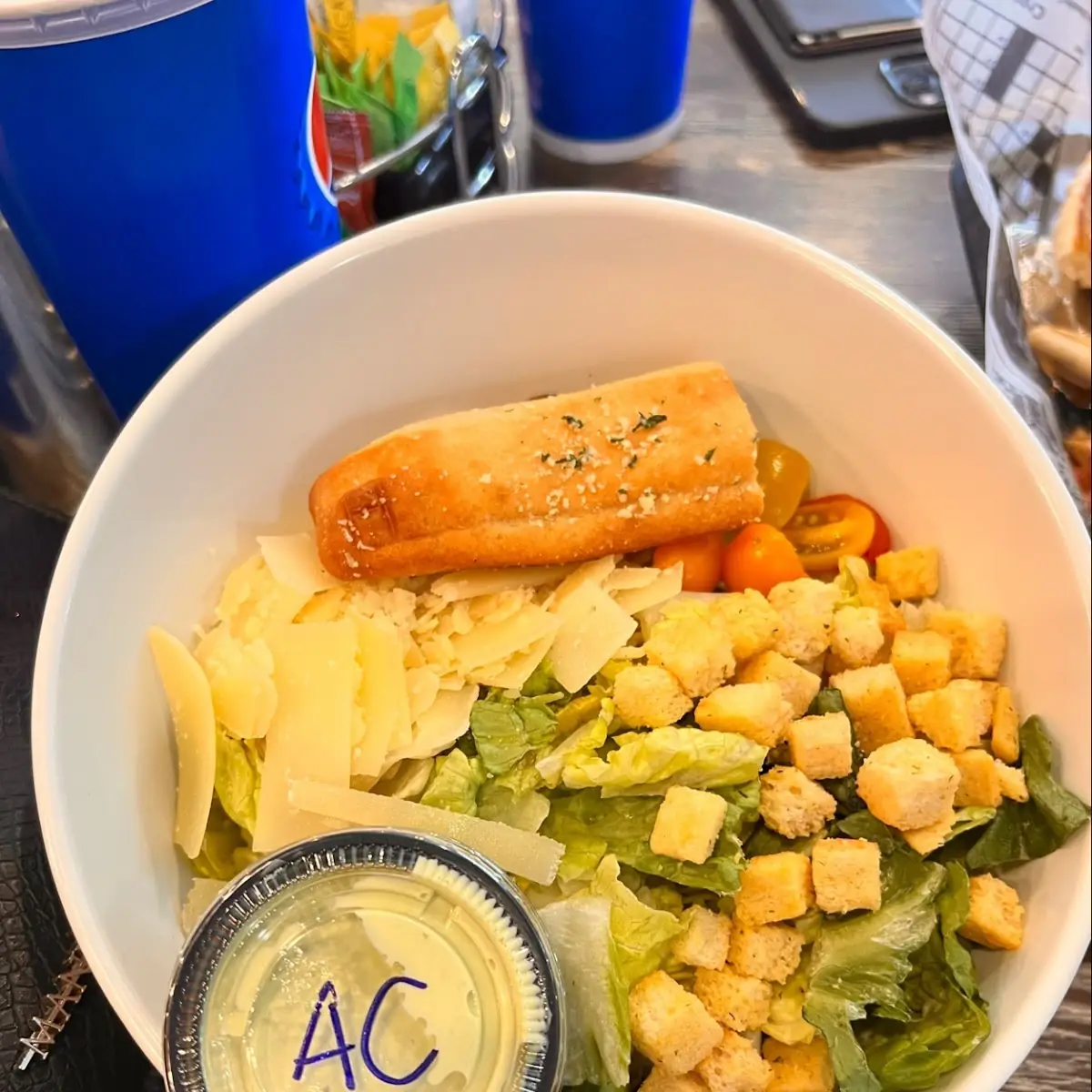 Avocado Caesar Salad