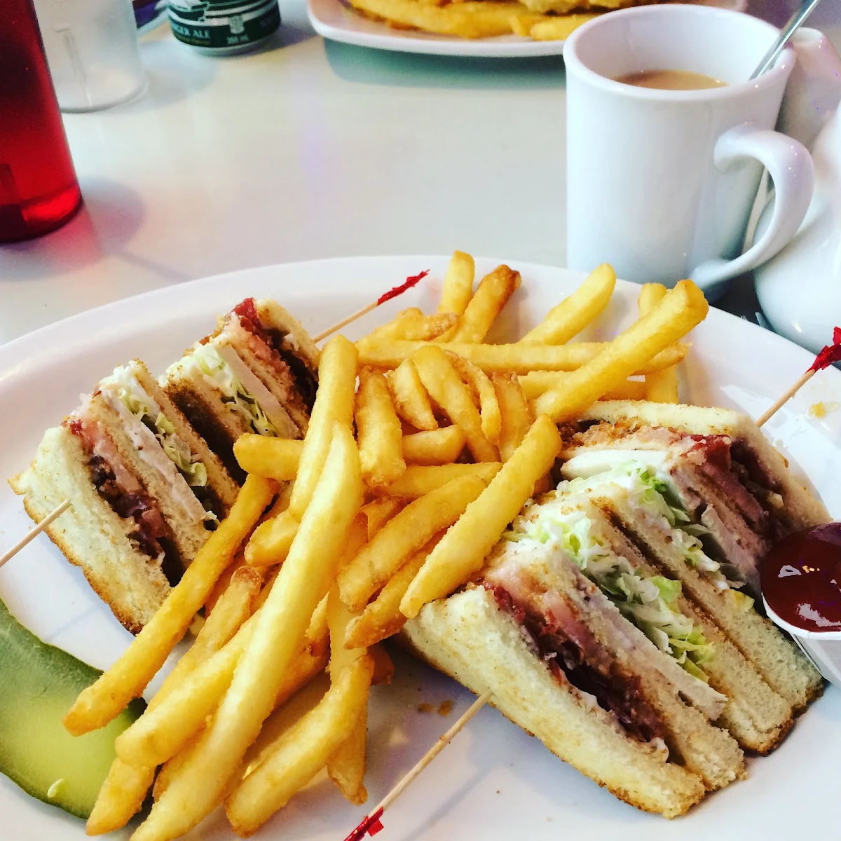 Club House Sandwich, Lakeview Restaurant