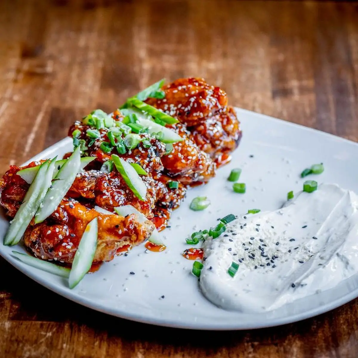 Sriracha Honey Wings