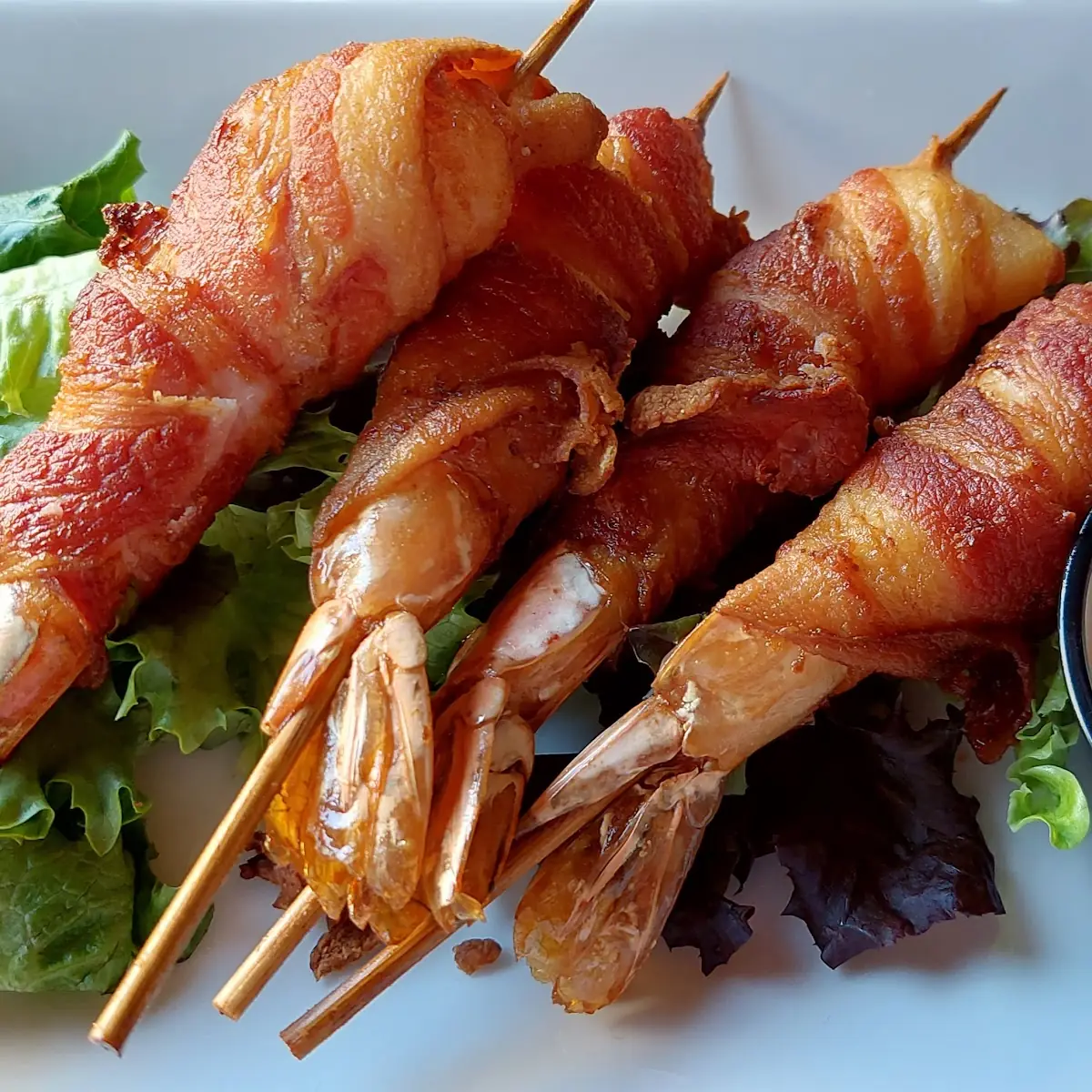 Shrimp Wrapped in Bacon