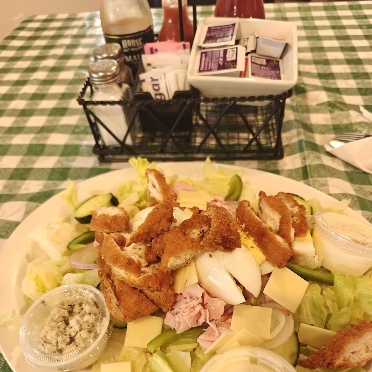 Chicken Cordon Bleu Salad