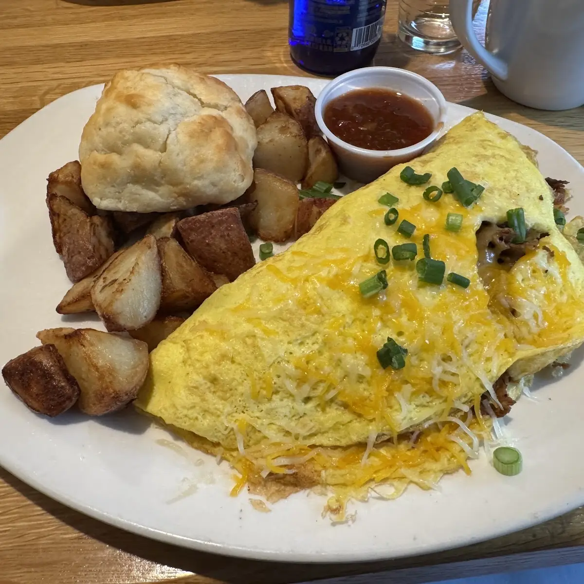 Chicken Fajita Omelette