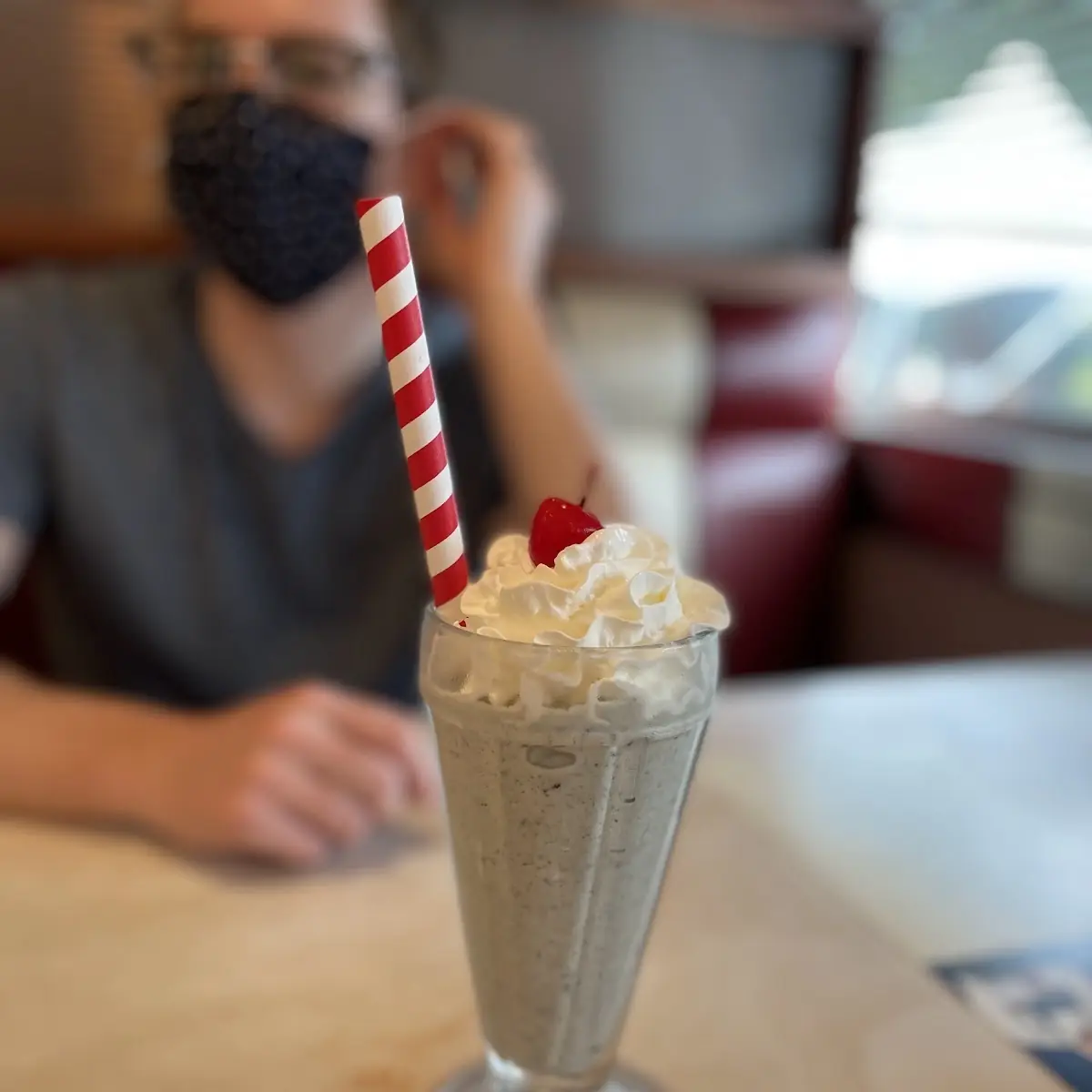 Oreo Milkshake and Banana Nutella Milkshake