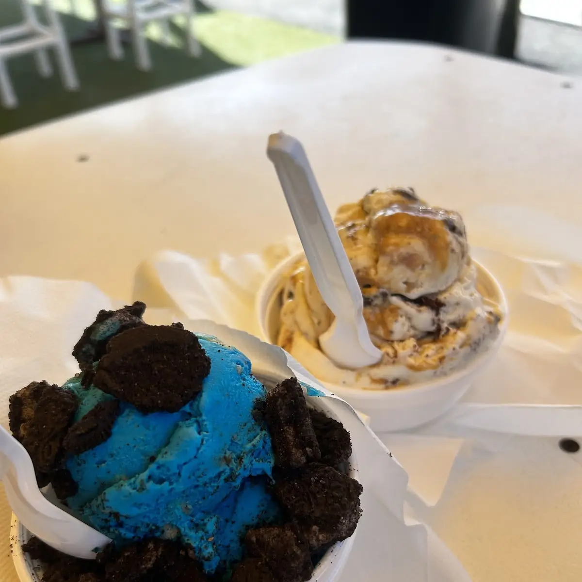 Caramel Brownie & Cookie Monster