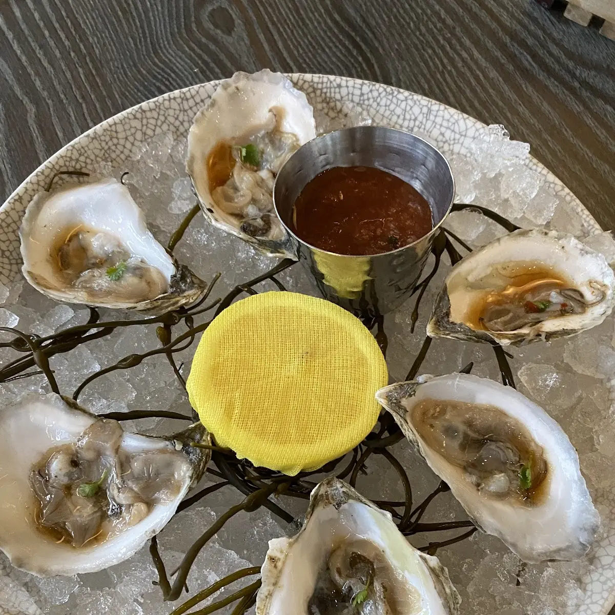 Oysters on the Half Shell